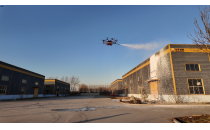 如虹低空运240pro助力山东消防设备公司完成高空灭火测试