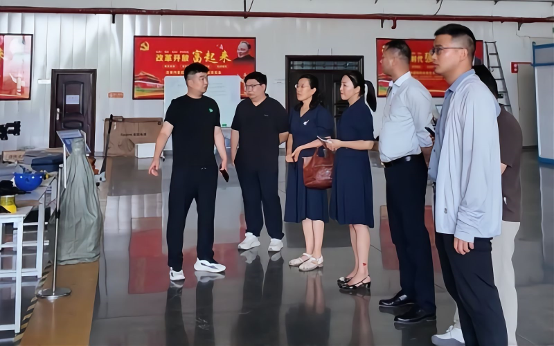 河南交通职业技术学院物流学院院长莅临如虹低空